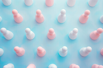 pastel shades human resource and world wide web concept. recruitment management. business idea	