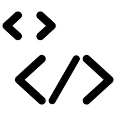 HTML code icon