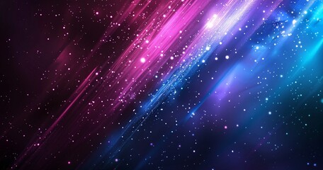 Purple Nebula: A Colorful Space Adventure Generative AI