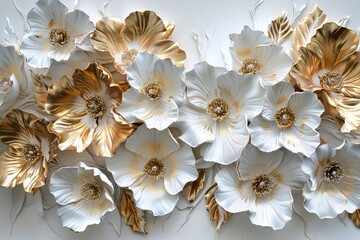 Golden Flower Bouquet: A Blossoming Trend for Spring Generative AI