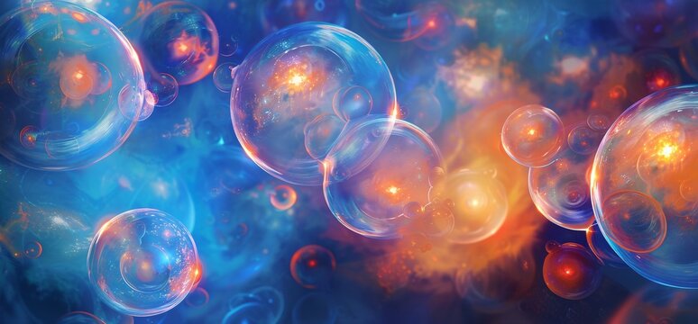 Bubble-tastic: A Pop-up of Colorful Bubbles for a Monthly Event Generative AI