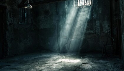 Prisoner's Light Generative AI - obrazy, fototapety, plakaty