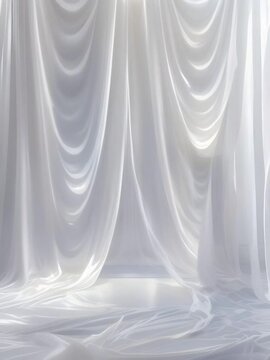 beautiful silk sheets curtains flowing and moving liquid linnen
