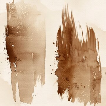 Brown Stains on White Paper: A Trendy and Timely Image for Adobe Stock Generative AI