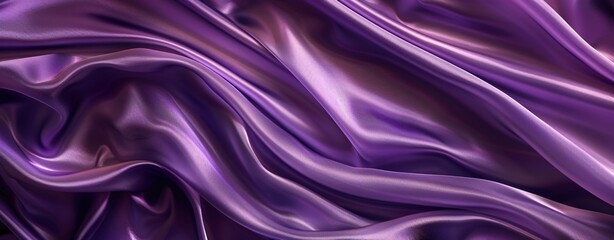 Obraz premium Purple Velvet Waves A Monthly Event Inspired by the Latest Trends Generative AI