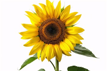 Sunflower in Full Bloom A Glorious Sight for the Month of August Generative AI