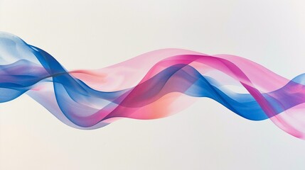 Pink and Blue Waves of Creativity A Monthly Celebration of Art and Innovation Generative AI