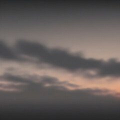 Fototapeta na wymiar Black and gray color sky at Sunset.