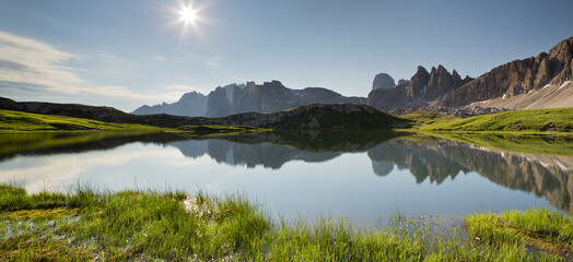 Paternkofel, Bödenseen, Südtirol, Dolomiten, Italien