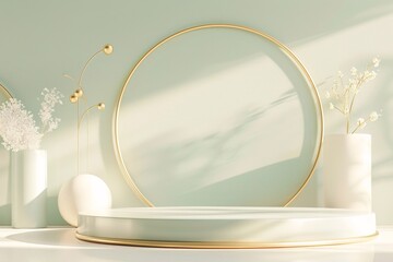Golden Circle Mirror A Monthly Must-Have for Your Home Decor Generative AI