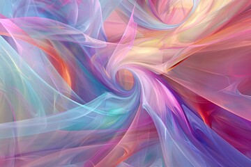 Colorful Swirls of the Month A Vibrant Tribute to Pride Generative AI