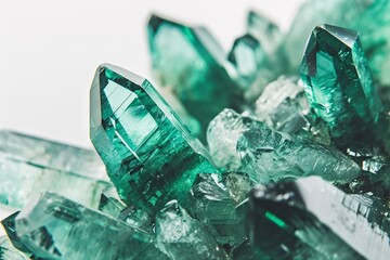 Emerald Echoes A Glimpse into the World of Crystals and Gems Generative AI