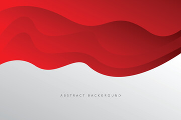 wave gradient red abstract and modern background design. Design for poster, backdrop, banner, brochure, flyer, landing page, presentation, website, and certificate