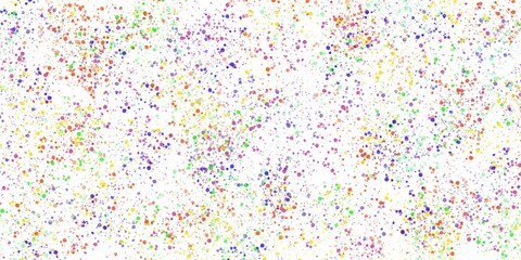 Abstract confetti background colorful drops, dots
