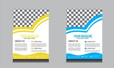 creative standard flyer templete