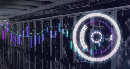 Image of scope scanning and data processing over computer servers