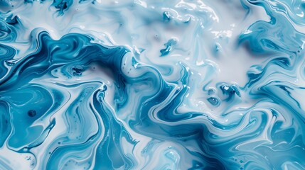 Aqua-Glow The Latest Trend in Blue-Tinted Art Generative AI