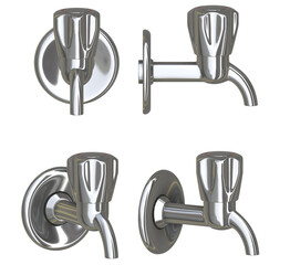 Chrome Tap Set