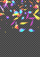 Violet Shimmer Background Transparent Vector. Twinkle Pattern Design. Blur Happy Illustration. Green Glittery. Glare Romance Wallpaper.