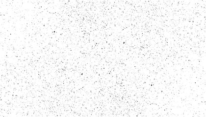 Subtle grain texture overlay. Black sand isolated on white background. Grunge overlay layer. Abstract black and white vector background. 