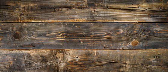 Close-up of weathered wooden planks, telling stories of time.