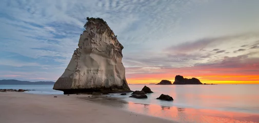 Fotobehang Cathedral Cove, Hahei, Coromadel Peninsula, Waikato, Nordinsel, Neuseeland © Rainer Mirau