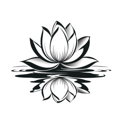 illustration of lotus
