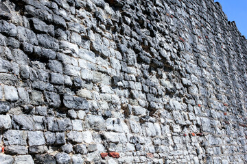 Roman stone wall