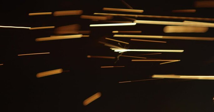 welding sparks texture vibrant electric industrial yellow orange background