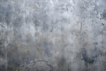 Concrete wall abstract grey texture of an old cement background