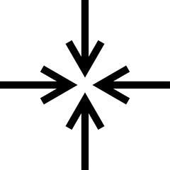 Arrow icon flat style, cursor, direction, pointer