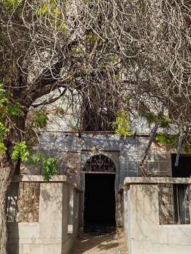 old stone house
