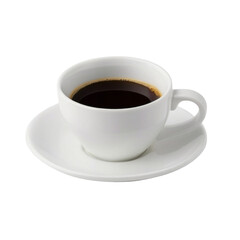 cup of coffee, no background