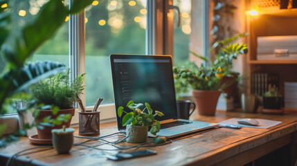 Personas teletrabajando desde casa