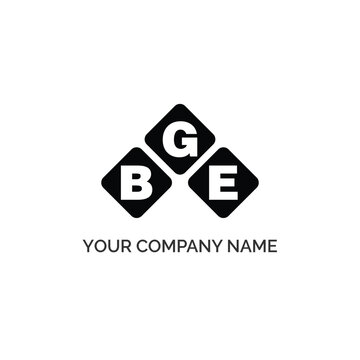 BGE letter logo design on white background. BGE logo. BGE creative initials letter Monogram logo icon concept. BGE letter design