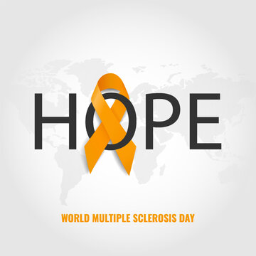 World Multiple Sclerosis Day. Vector Illustration. 
