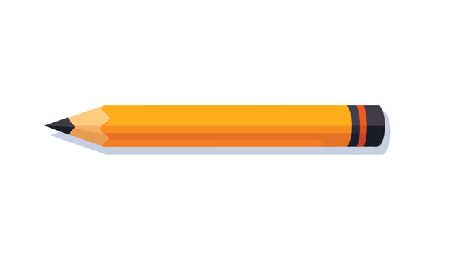 Pencil icon in trendy flat style pencil vector icon