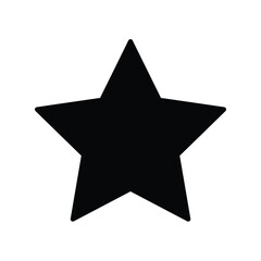Obraz premium favourite icon with white background vector stock illustration