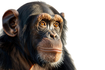 Close Up Of A Chimpanzee