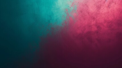 Fototapeta na wymiar Burgundy and Turquoise Gradient Background, Copy Space, Burgundy, turquoise, gradient, copy space