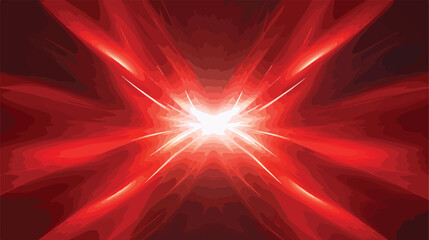 Rendering abstract red fractal light background