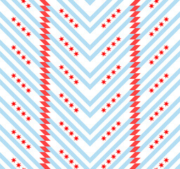 Obraz premium chicago pattern design. chevron background. vector illustration