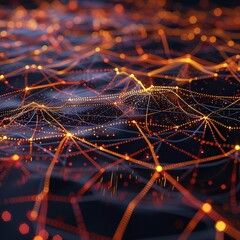 Critical Path Analysis. A navigational chart with a complex network of routes where the critical path to the projects completion is illuminated