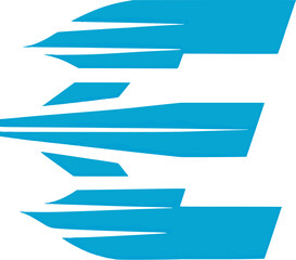 Fototapeta premium Logo design featuring the letter 