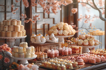 Chinese traditional pastries and desserts