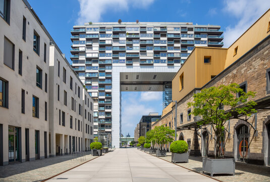 Am Rheinauhafen in K&ouml;ln