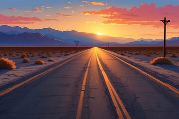 anime style death valley 