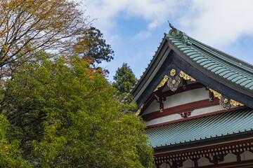 日本　滋賀県大津市にある延暦寺の東塔の大講堂