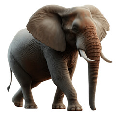 Fototapeta premium Enchanting Elephant PNG Drawing: Intricate Illustration of the Enigmatic Creature - Elephant PNG Image, Elephant Transparent Background - Elephant PNG Image 