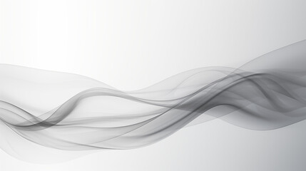 Obraz premium Abstract Smoke Design on Gradient Gray Background